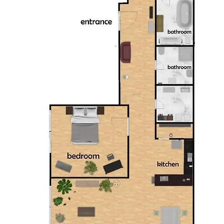 Copper Loft In Friedrichshain Apartment